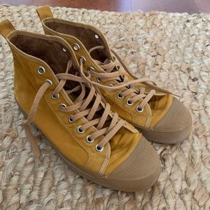 Bensimon Corduroy High Tops LIKE NEW size 9/9.5